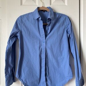 Quince Organic Cotton Poplin Long Sleeve Shirt